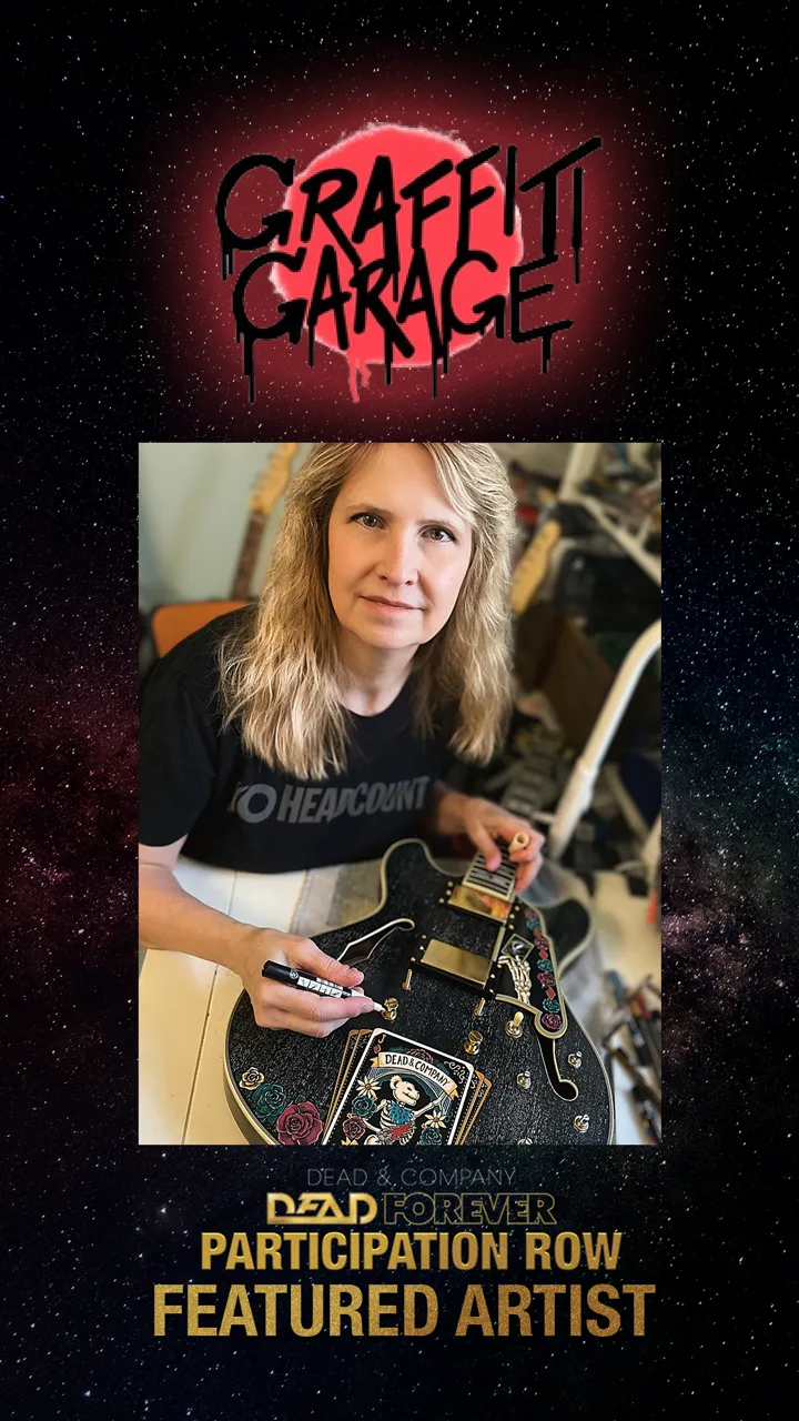 Nancy Elhallak artist at work