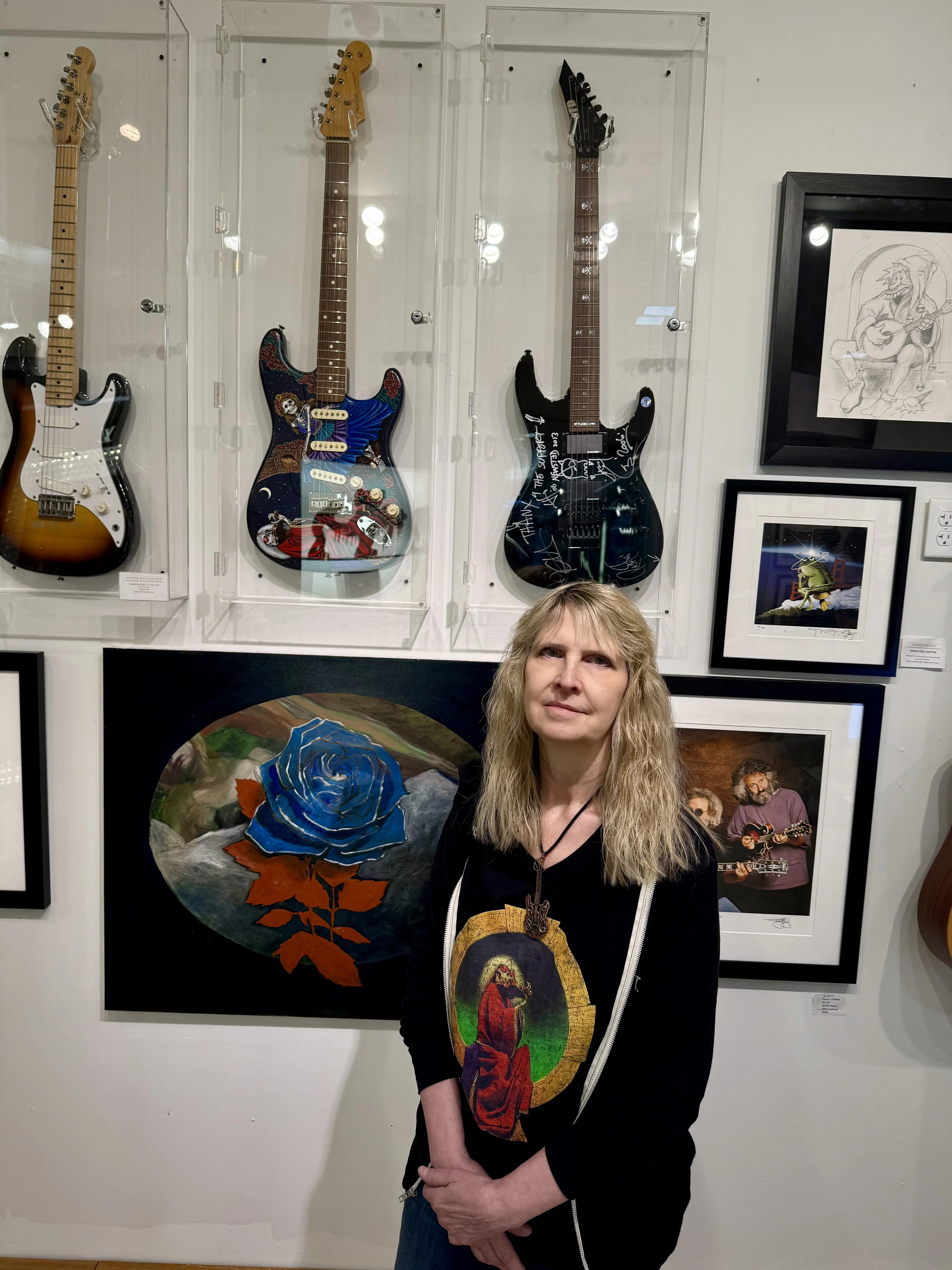 Nancy Elhallak at Animazing Gallery Las Vegas