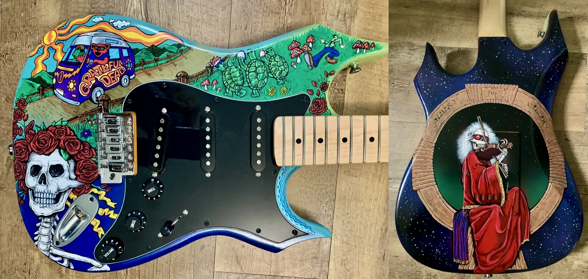 Grateful Dead Blues for Allah guitar