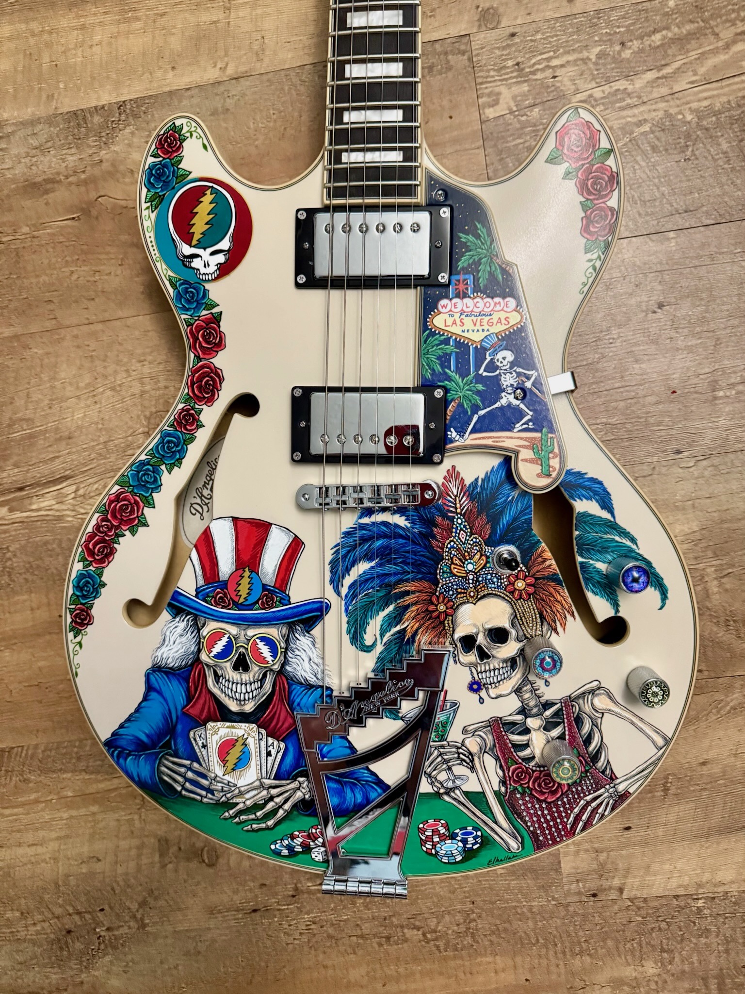 Dead and Company Las Vegas Sphere guitar