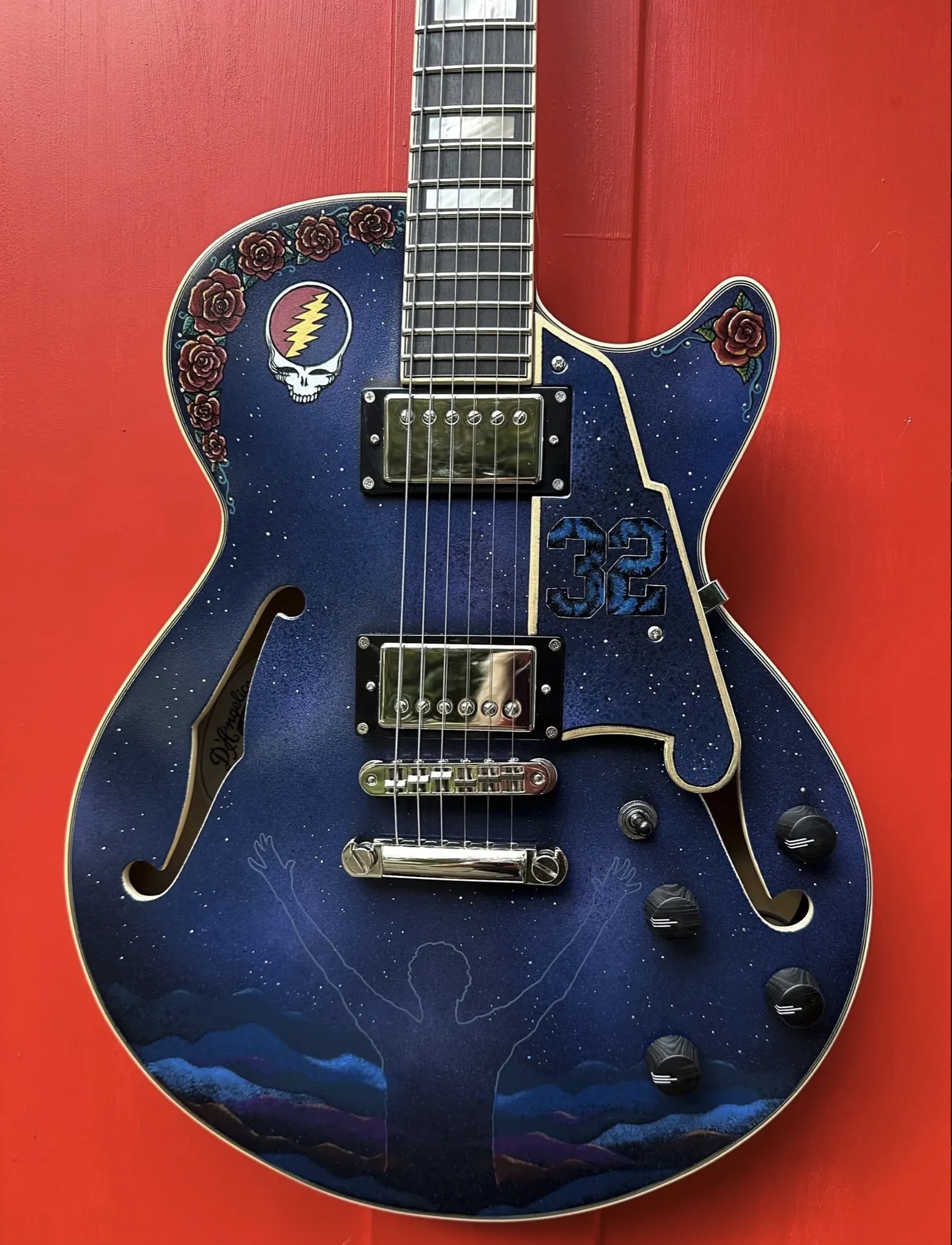 Grateful Dead Bill Walton guitar