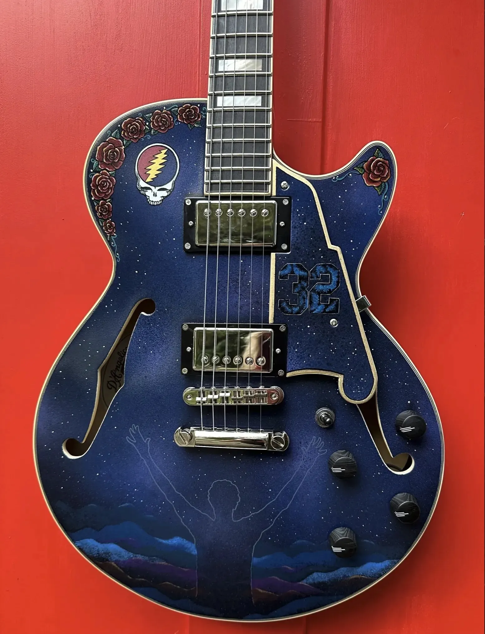 Grateful Dead Bill Walton guitar