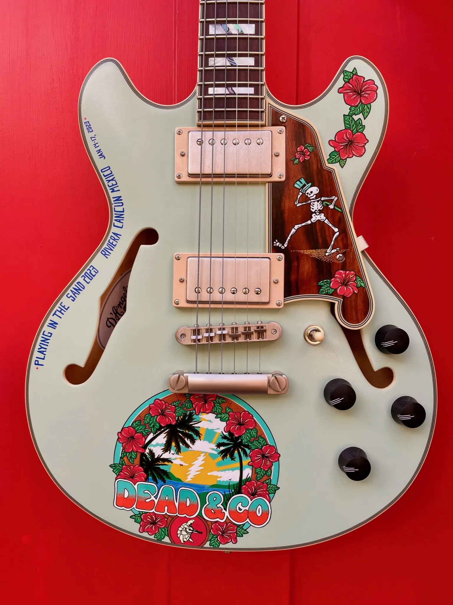 Dead and Company guitar 2