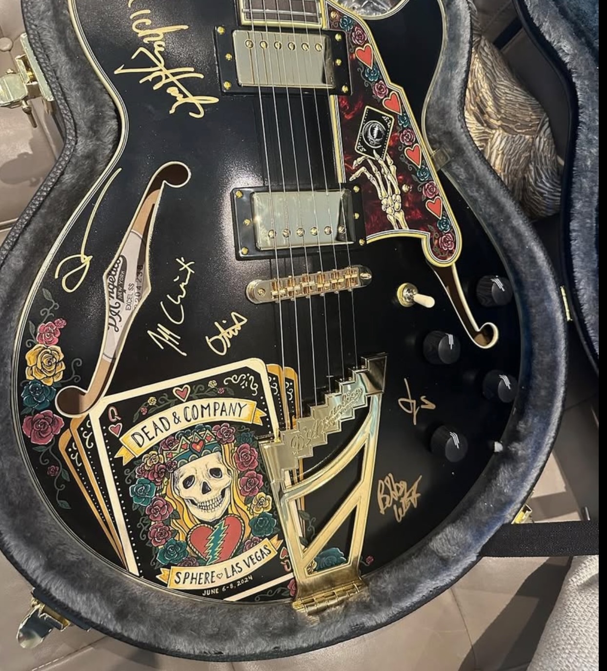 Dead and Company guitar 16