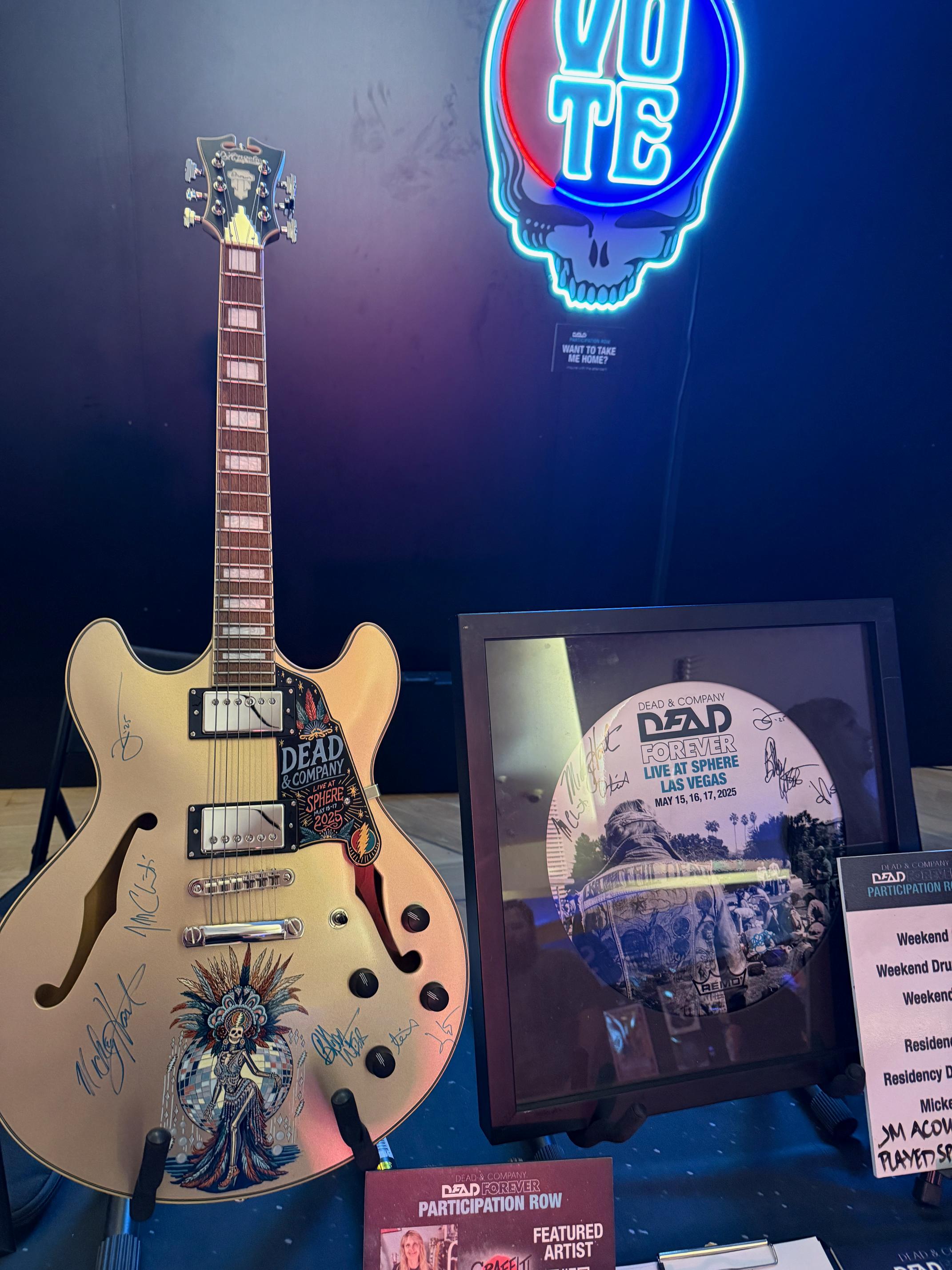 Dead and Company guitar 18