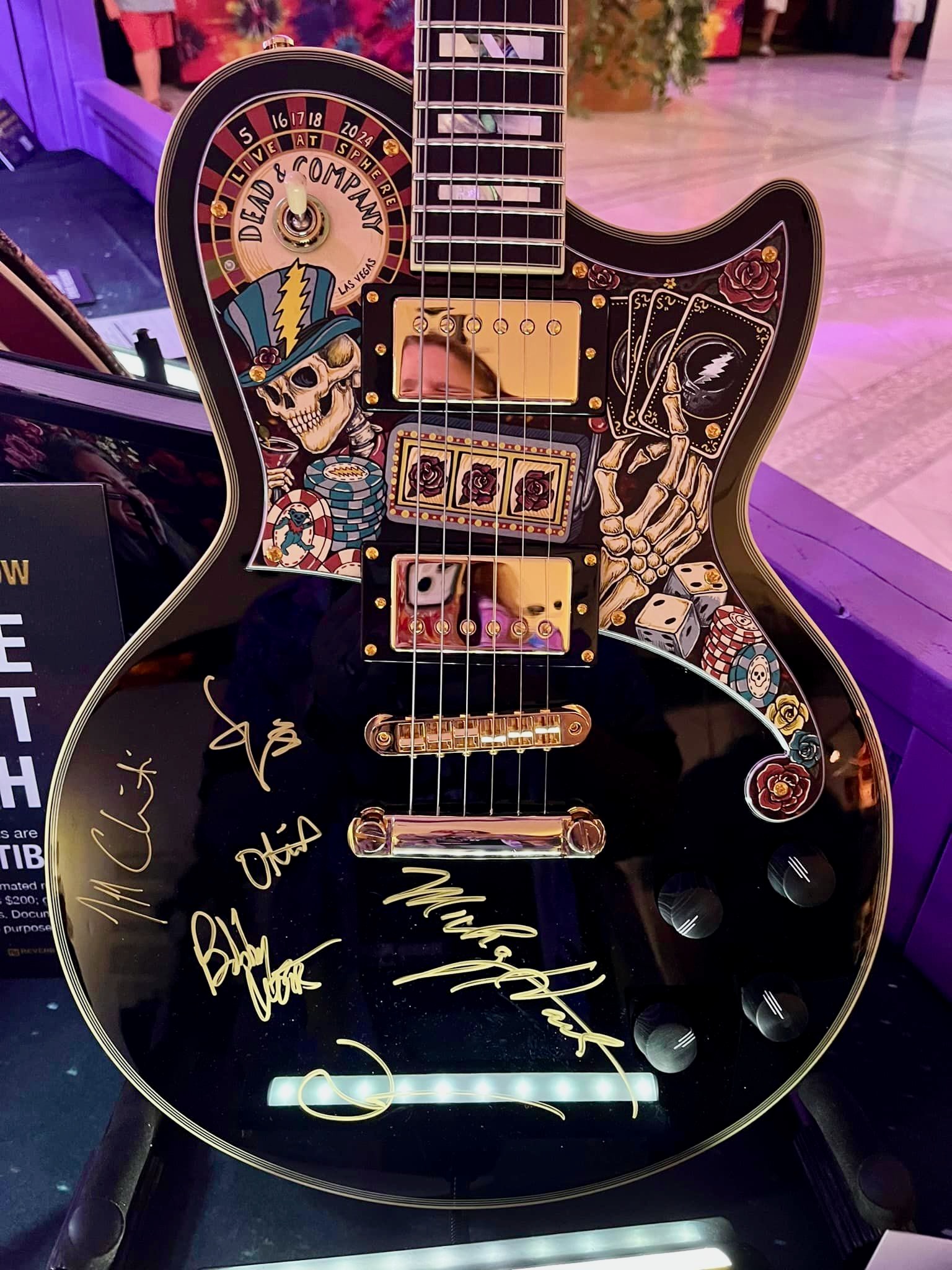 Dead and Company guitar 6