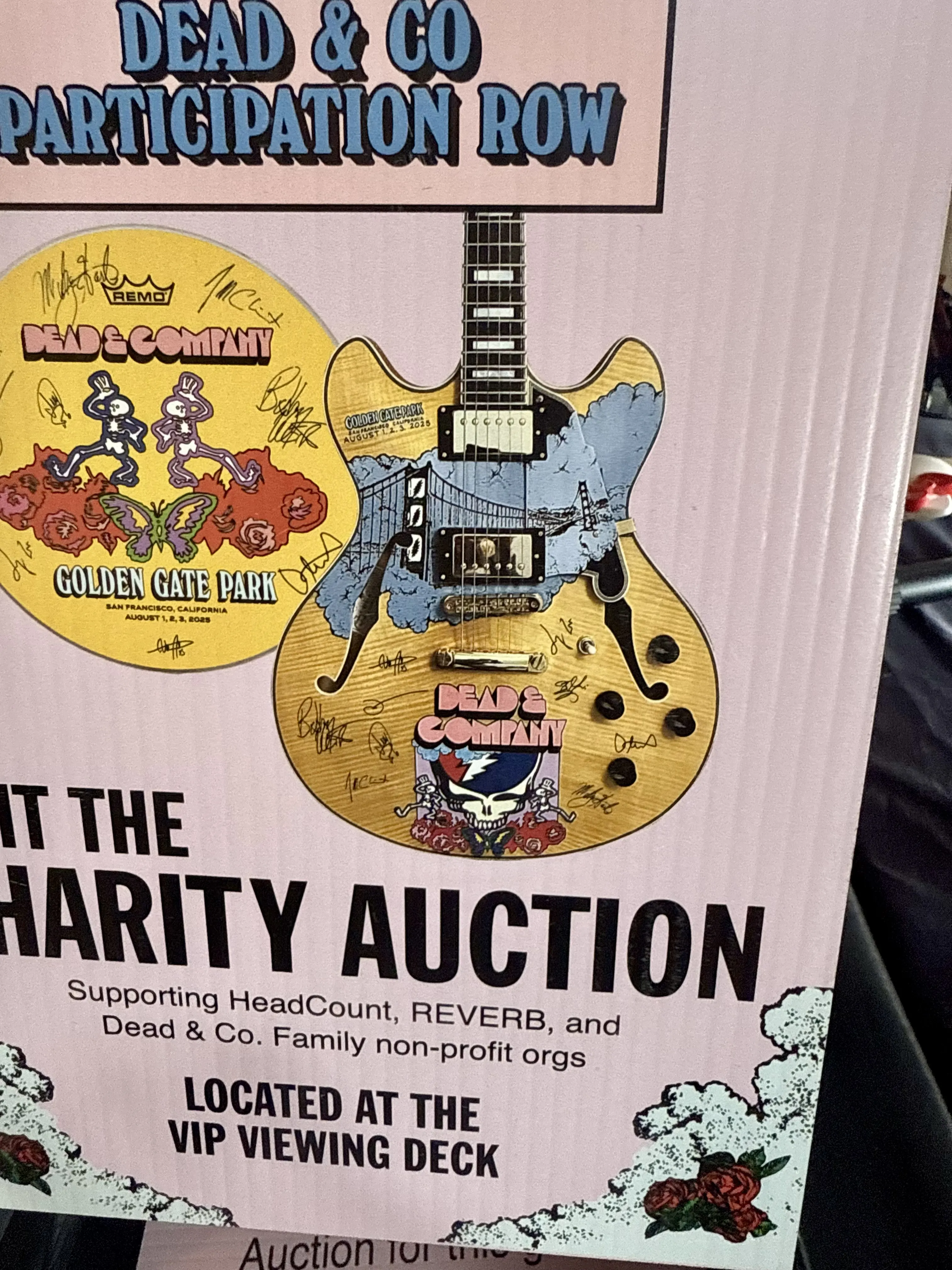 Grateful Dead GD60 San Francisco guitar