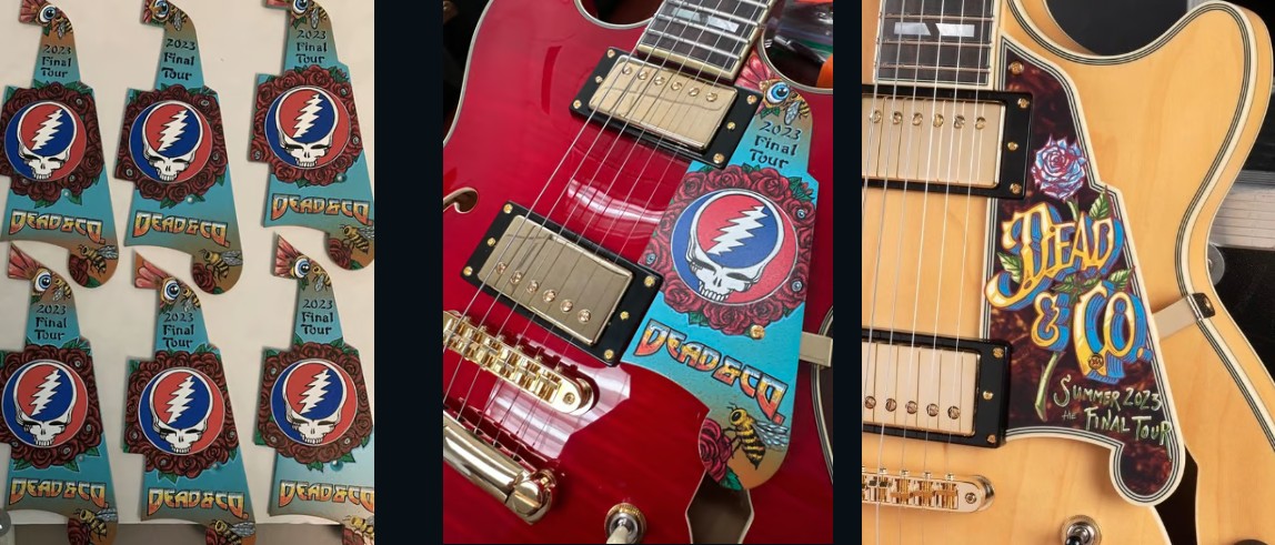 Dead and Company pickguard HeadCount