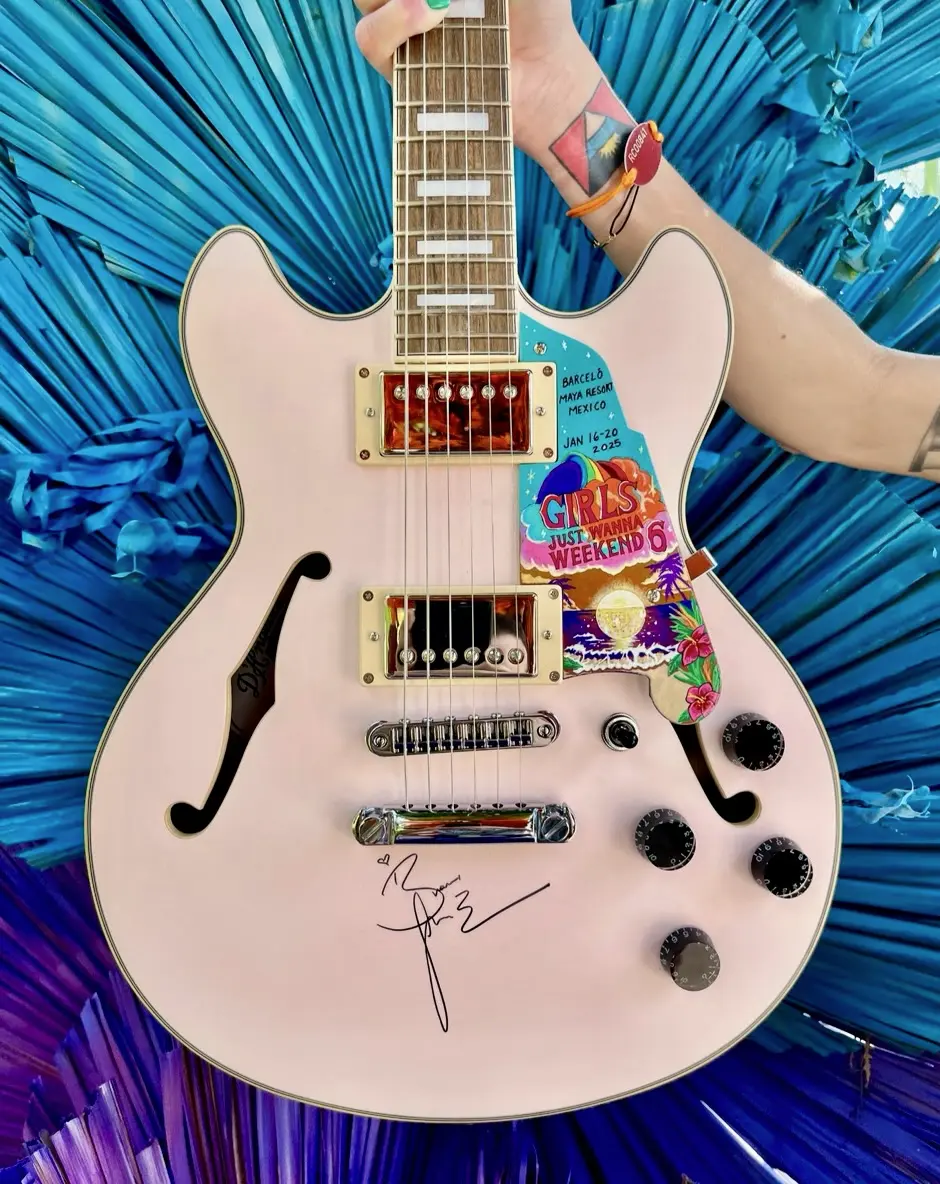 Girls Rock HeadCount guitar event 2