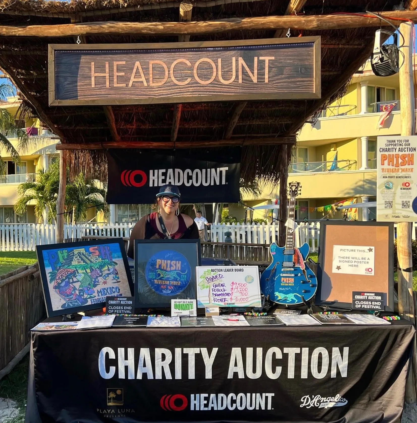 HeadCount Christina event