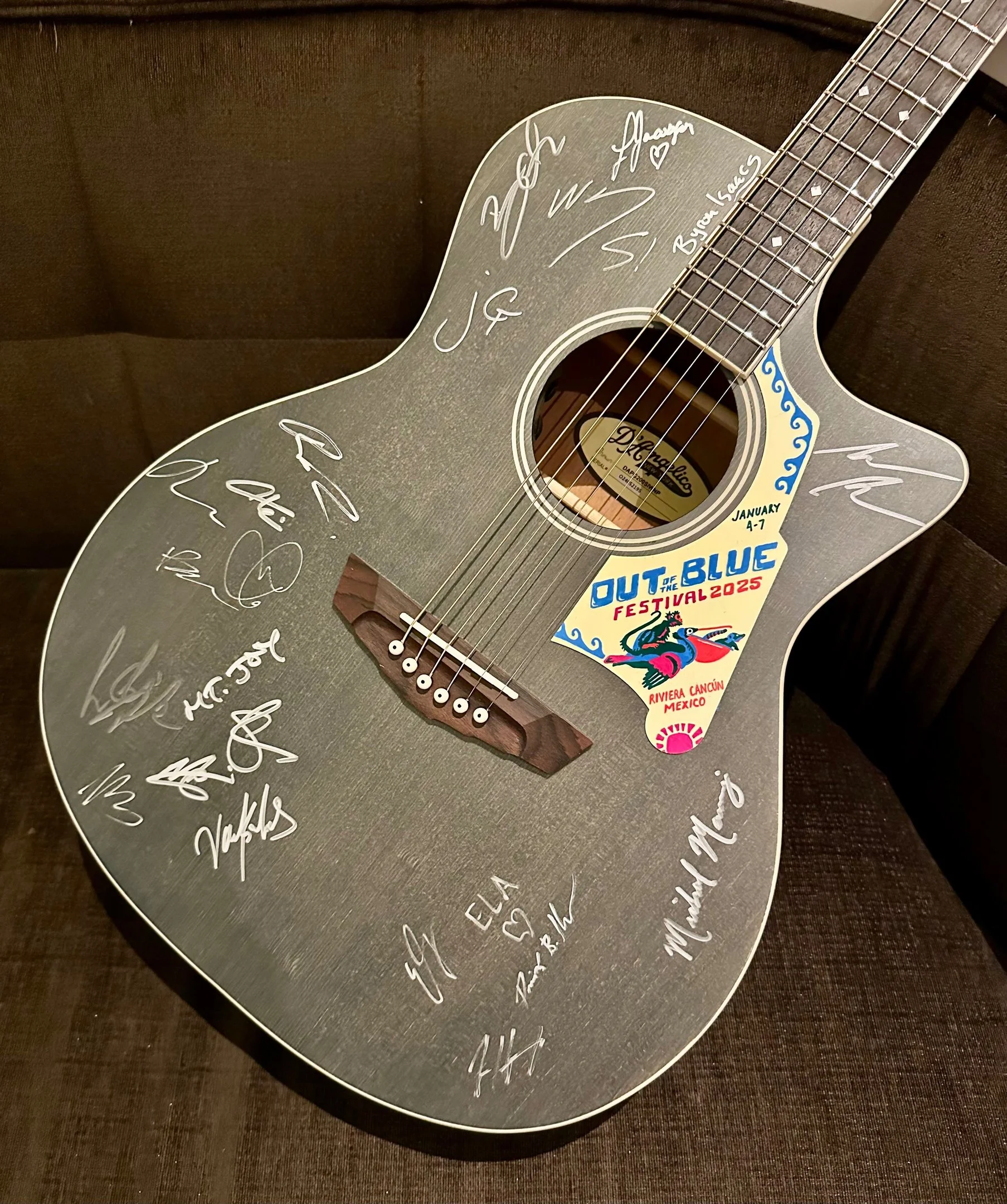 Out of the Blue HeadCount guitar