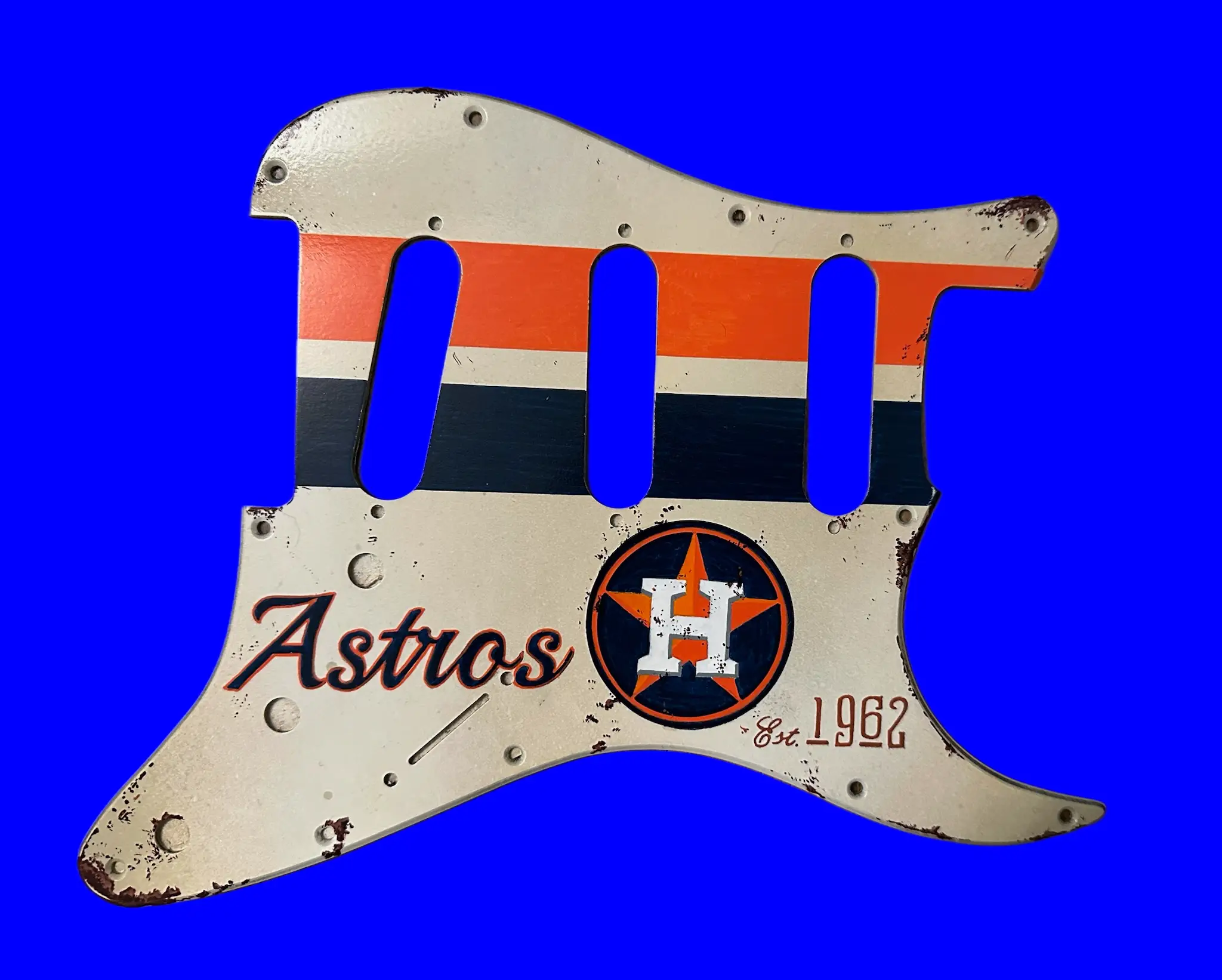 Astros pickguard