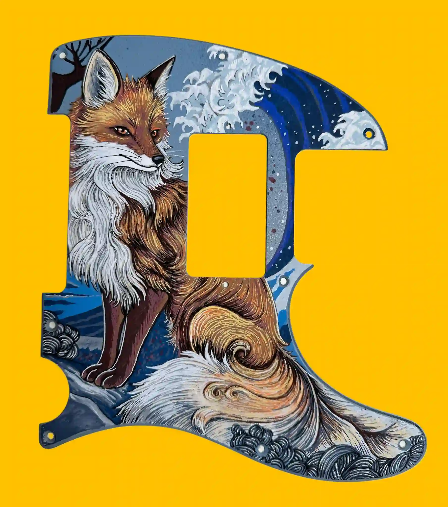 Fox pickguard