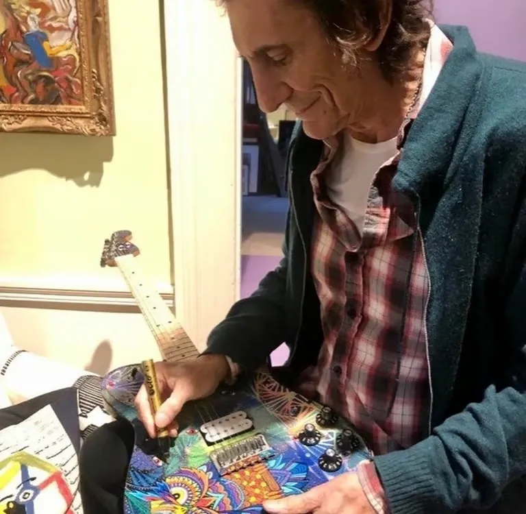 Backstage with Ronnie Wood Cleveland