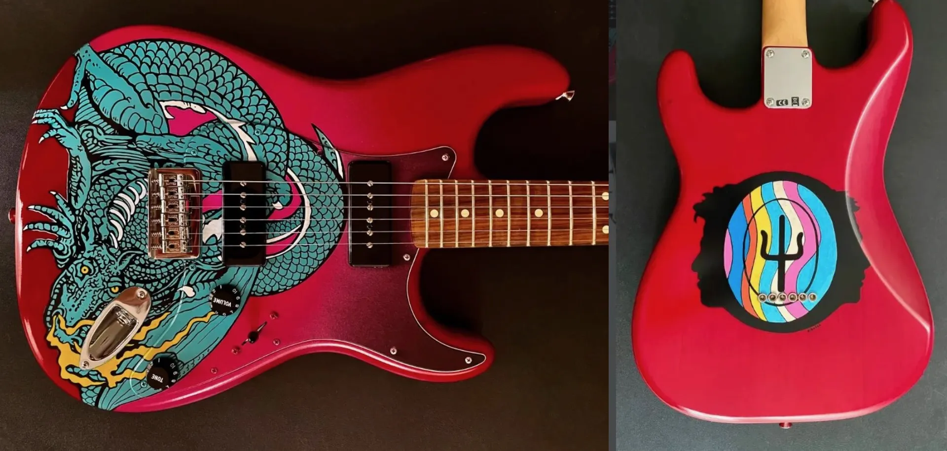 Twenty One Pilots guitar Nancy Elhallak